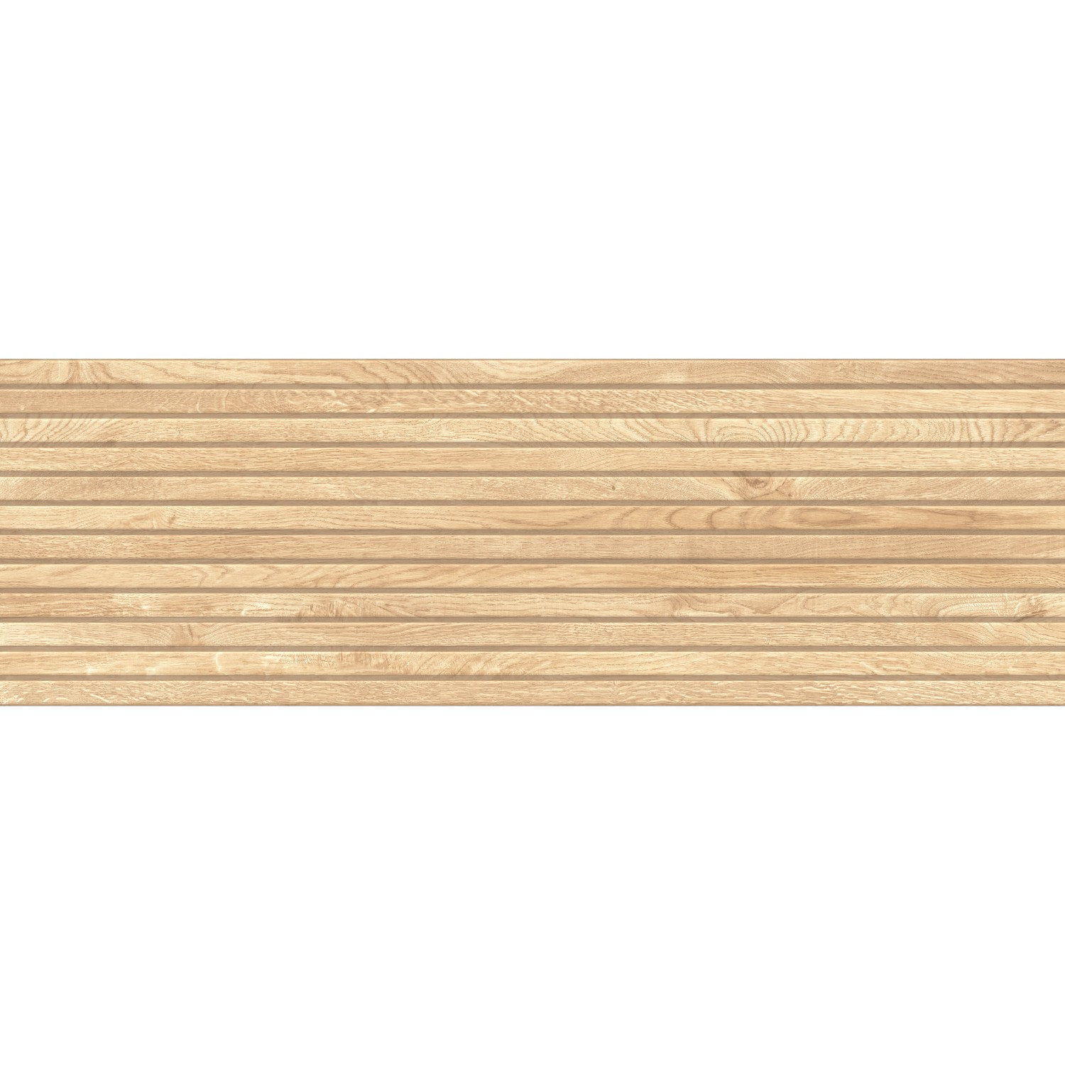 Wandfliese Lamellenoptik  89 cm x 29 cm Helle-Beige günstig online kaufen