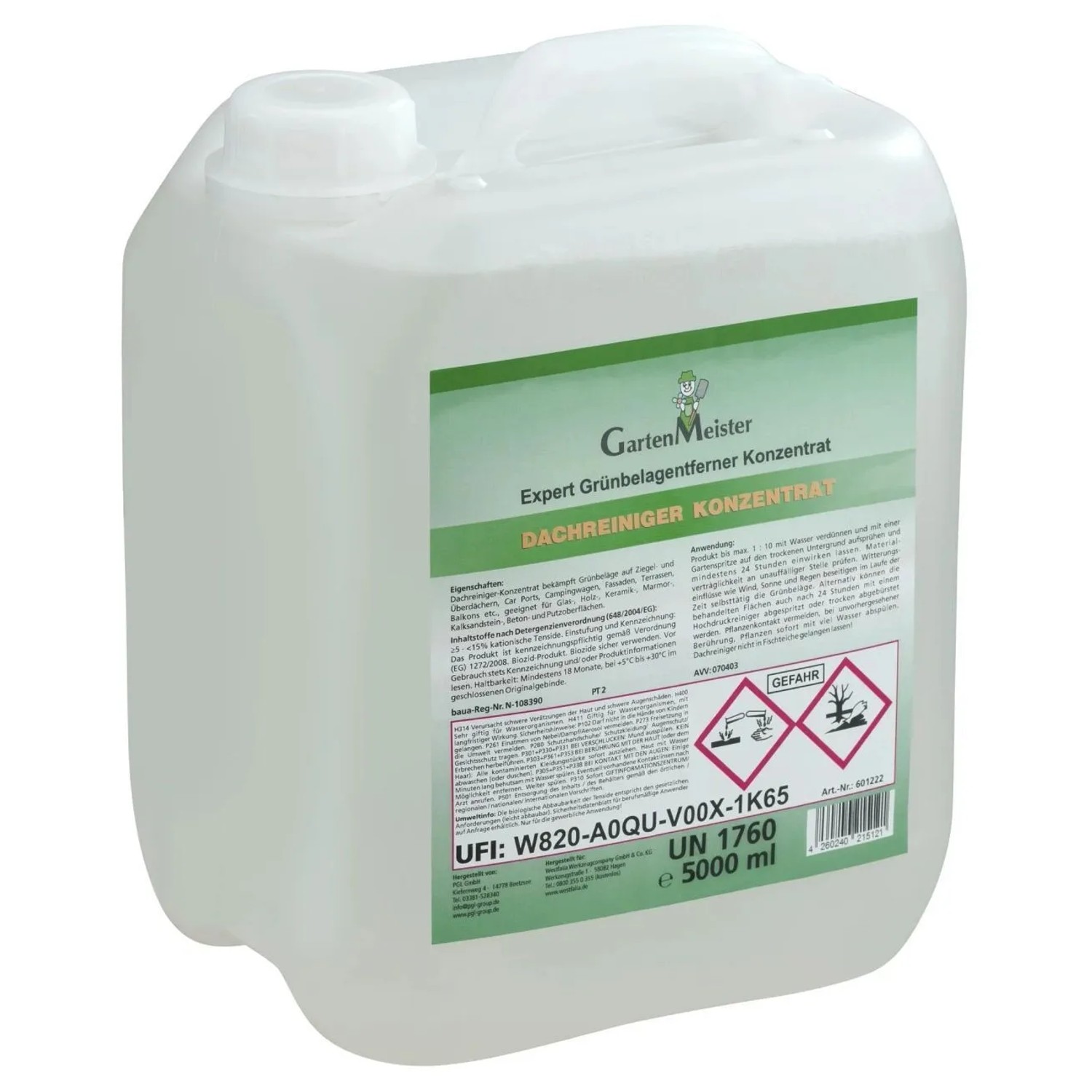 Westfalia Dachreiniger Konzentrat 5 Liter