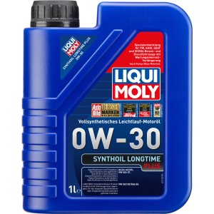 Liqui Moly Synthoil Longtime Plus 0W-30, 1 Liter Motoröl für VW, Audi, Skoda.