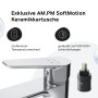 AM.PM Waschtischarmatur Chrom mit Kartusche. Waschbecken Armatur für Bad & Küche.