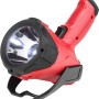 Roter Eufab LED Handscheinwerfer 3W mit Standfuß, ideal für Wartung und Reparatur.