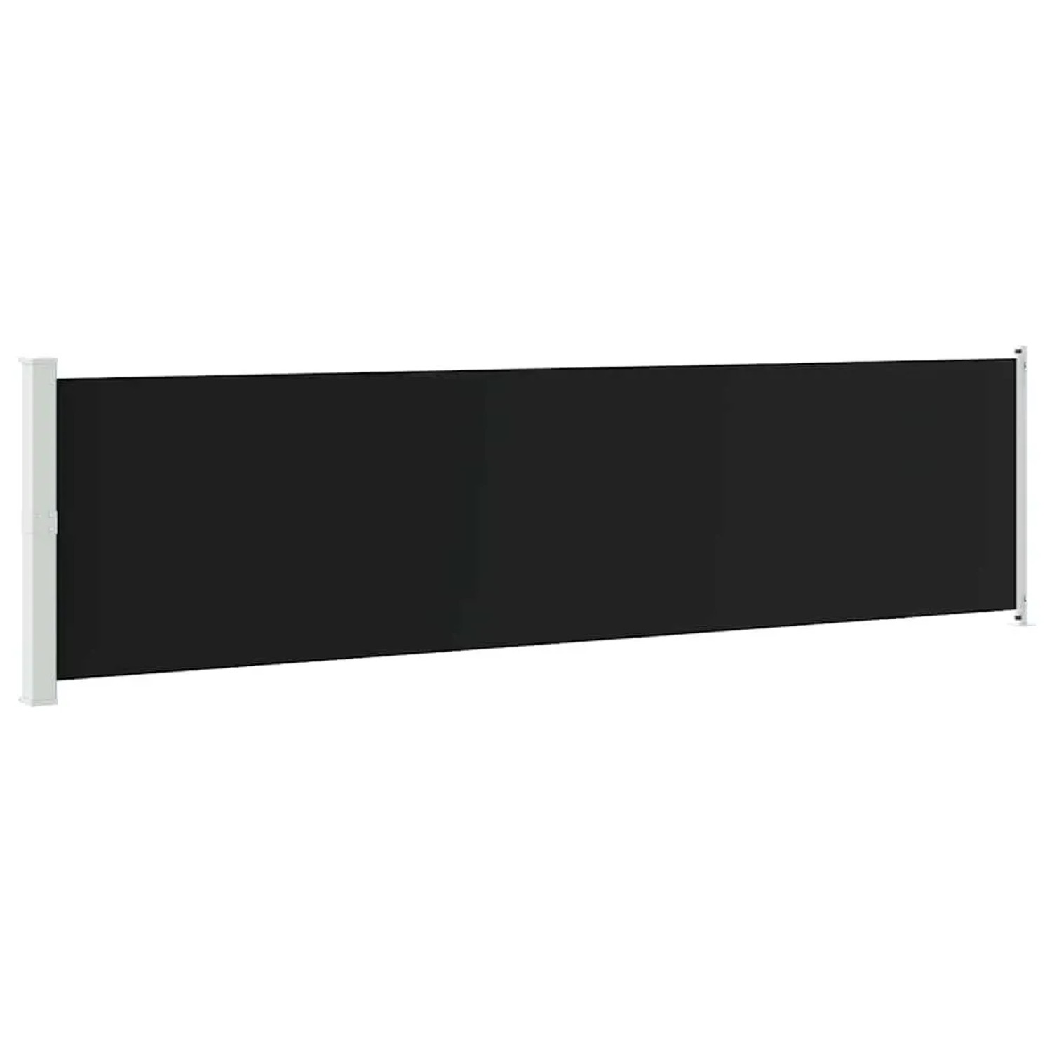 vidaXL Seitenmarkise Ausziehbar 600x160 cm Schwarz 313375