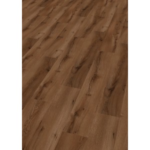 Click-Vinylboden Diele Village Seligman Oak mit Kork-Trittschall für einfache Verlegung.