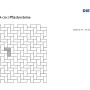 Verlegemuster für anthrazitfarbene Beton Drain Pflastersteine, Format 21x14x8 cm.
