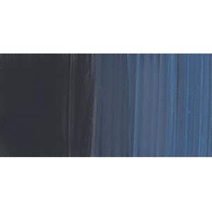 Farbmuster der Lukas Cryl Studio Premium Acrylfarbe Preussischblau, 125ml.