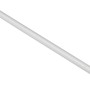Weißes Hettich Schrankrohr, Stahl, Ø 25 mm, 2000 mm lang. Für Möbelausstattung.