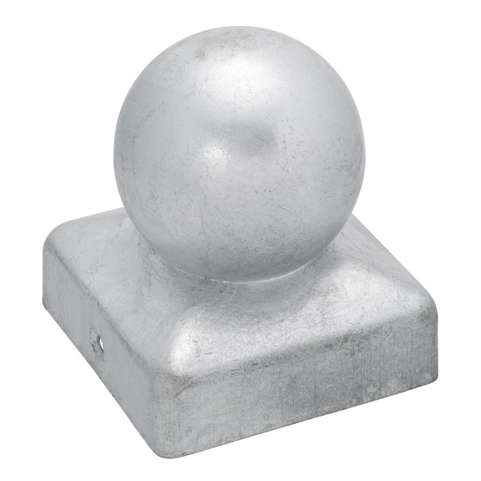 Pfostenkappe 12x12 Baumarktplus Pfostenkappe Edelstahl 71 Mm Kugel Abdeckkappe Für Pfosten 7 X 7 Cm Pfostenkappen 9x9