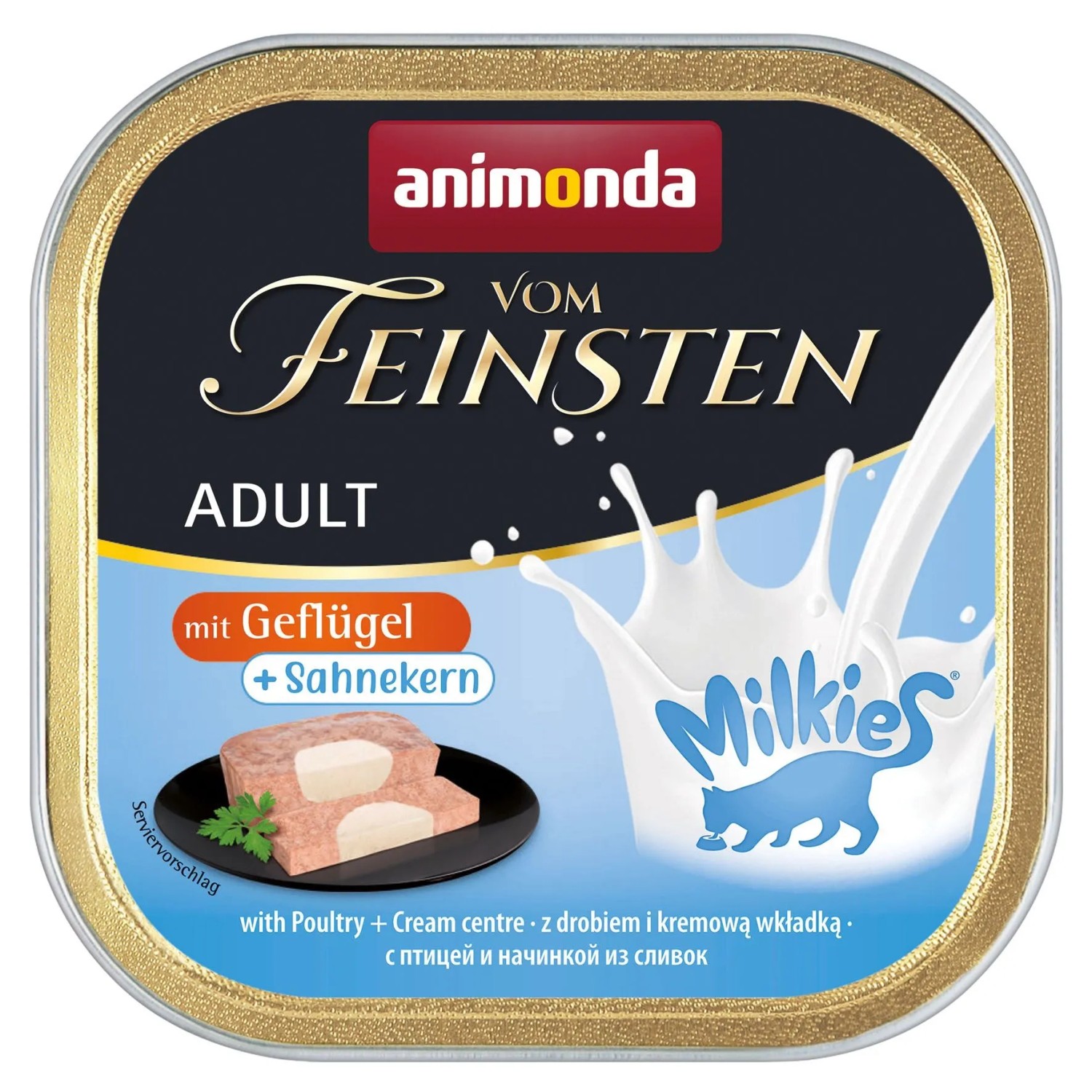Animonda vom Feinsten mit Geflügel und Sahnekern 100 g