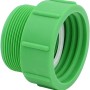 Grüner Adapter für IBC DN 50 Grob- auf Feingewinde, Zubehör für Regentonnen.