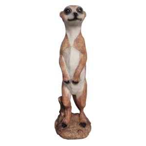 Dekorative Erdmännchen Figur, 30 cm, für Garten & Haus.