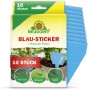 Neudorff Blau-Sticker Insektenfalle, 10 Stück. Zur Thripse-Bekämpfung im Innenbereich.