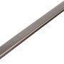 Alberts U-Profil aus Edelstahl, 10x16x2000mm, für Maschinen- und Baukonstruktionen.