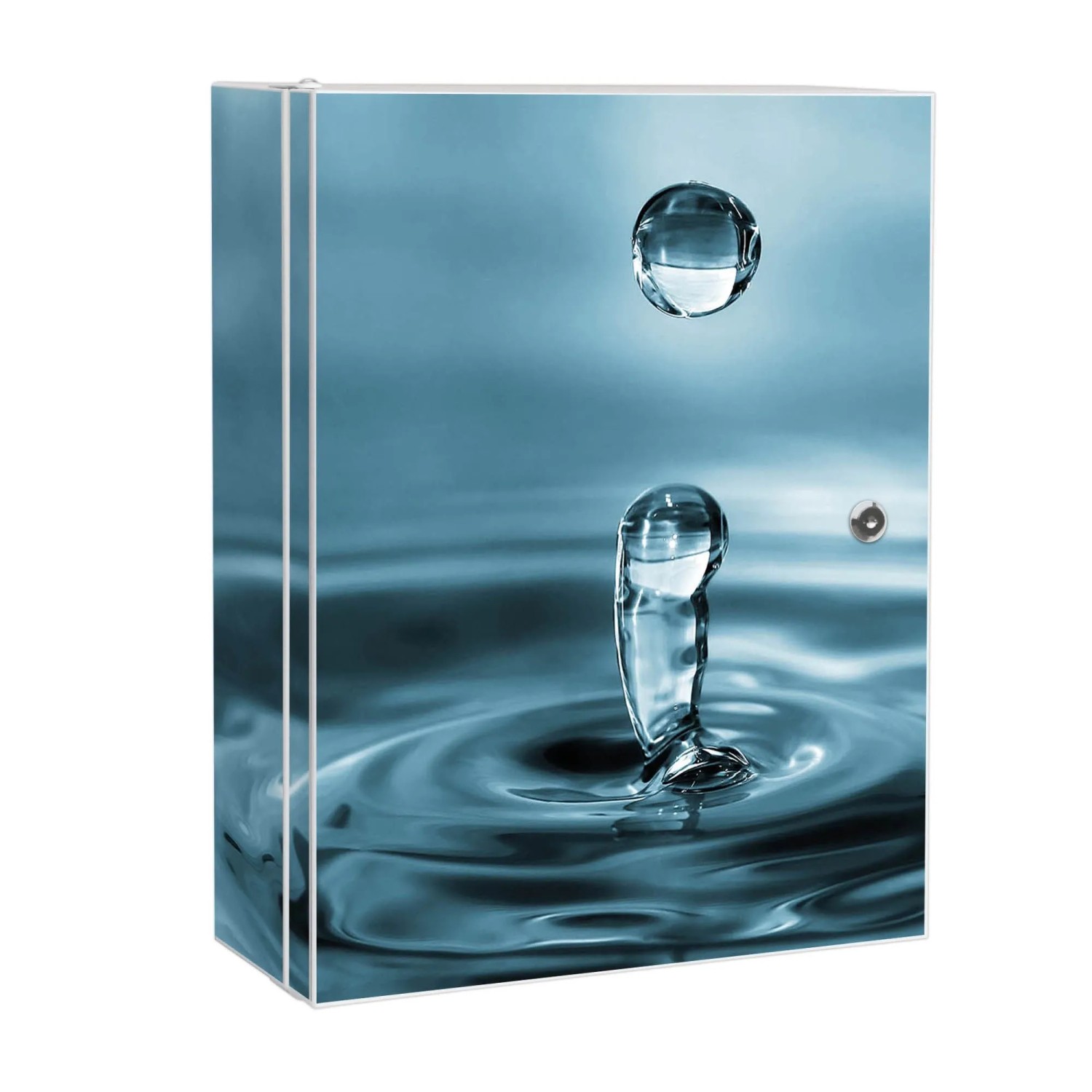 Banjado XXL Medizinschrank Abschliessbar 35x46x15cm Arzneischrank Weiß Aus günstig online kaufen