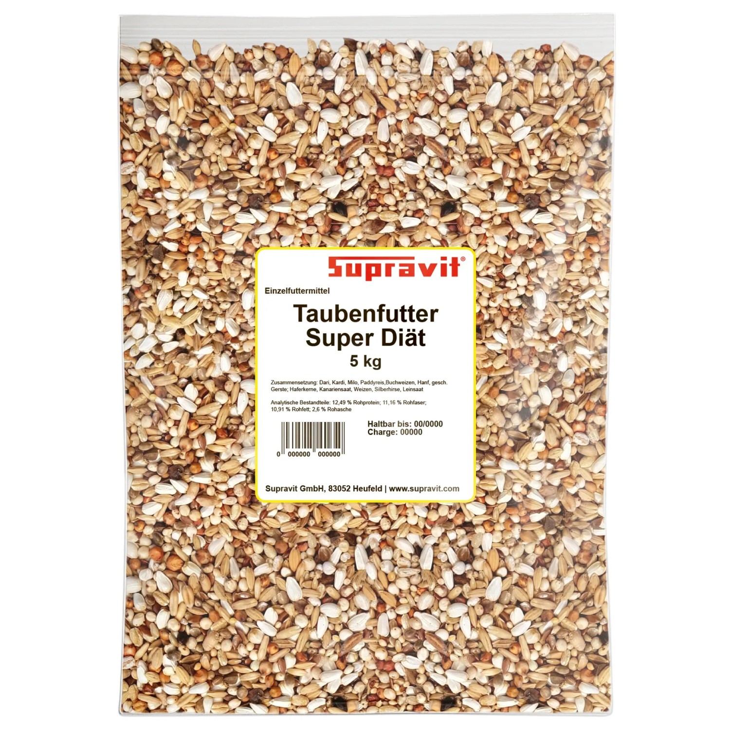 Supravit Super Diät Taubenfutter Reise