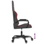 vidaXL Gaming-Stuhl mit Massagefunktion Schwarz und Weinrot Kunstleder 345540_6
