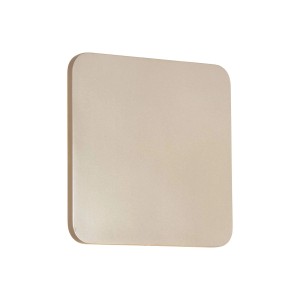 Lucande LED Wandleuchte Wandlampe Innen Elrik 10020464 Modern in Gold Messing aus Metall 1-flammig Flurleuchte