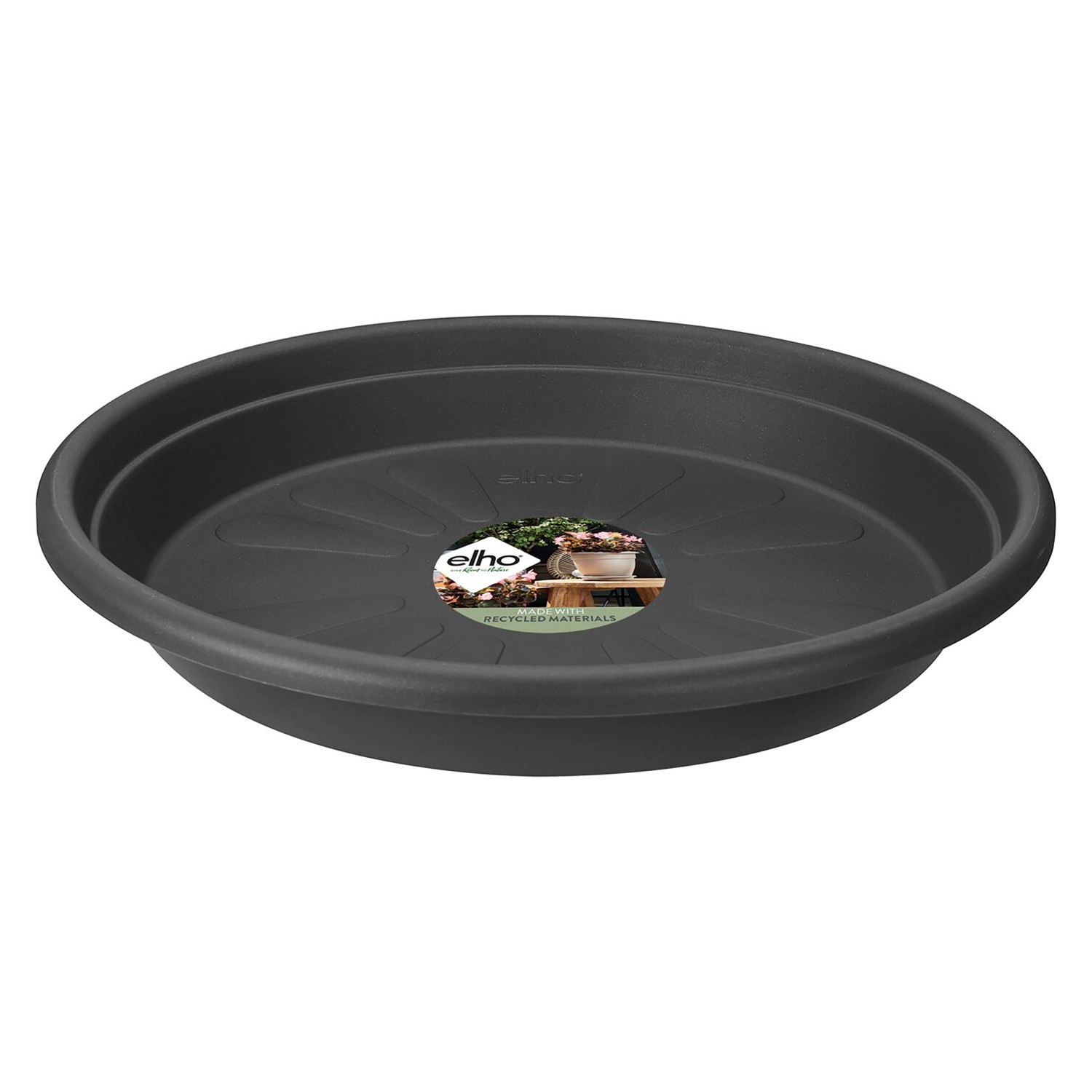 Elho Universal-Untersetzer Ø 40 cm x 6 cm Anthrazit günstig online kaufen