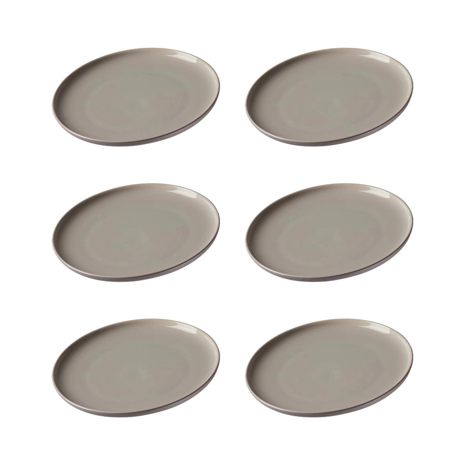 Ritzenhoff & Breker Jasper Dessertteller 19 cm 6er Set Taupe günstig online kaufen