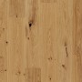 Parador Parkett Basic Rustikal Eiche matt, Landhausdiele aus hellem Holz mit Astlöchern.