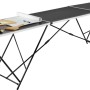 LUX Mehrzwecktisch MZT-300/60 Basic, 3 m, mit Werkzeugen und Messskala. Ideal als Tapeziertisch.