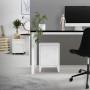 Weißer ML-Design Aktenschrank aus Stahl, freistehend, im Büro.