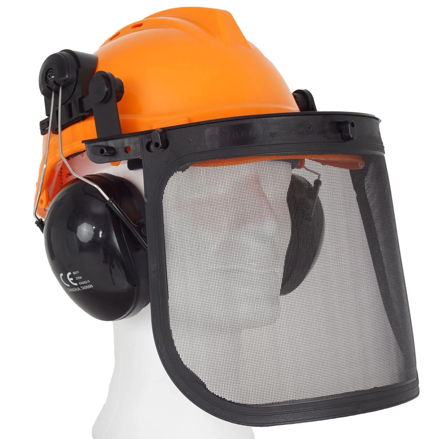 TRUTZHOLM Forsthelm mit Visier und Gehörschutz 50 bis 66 cm Verstellbar