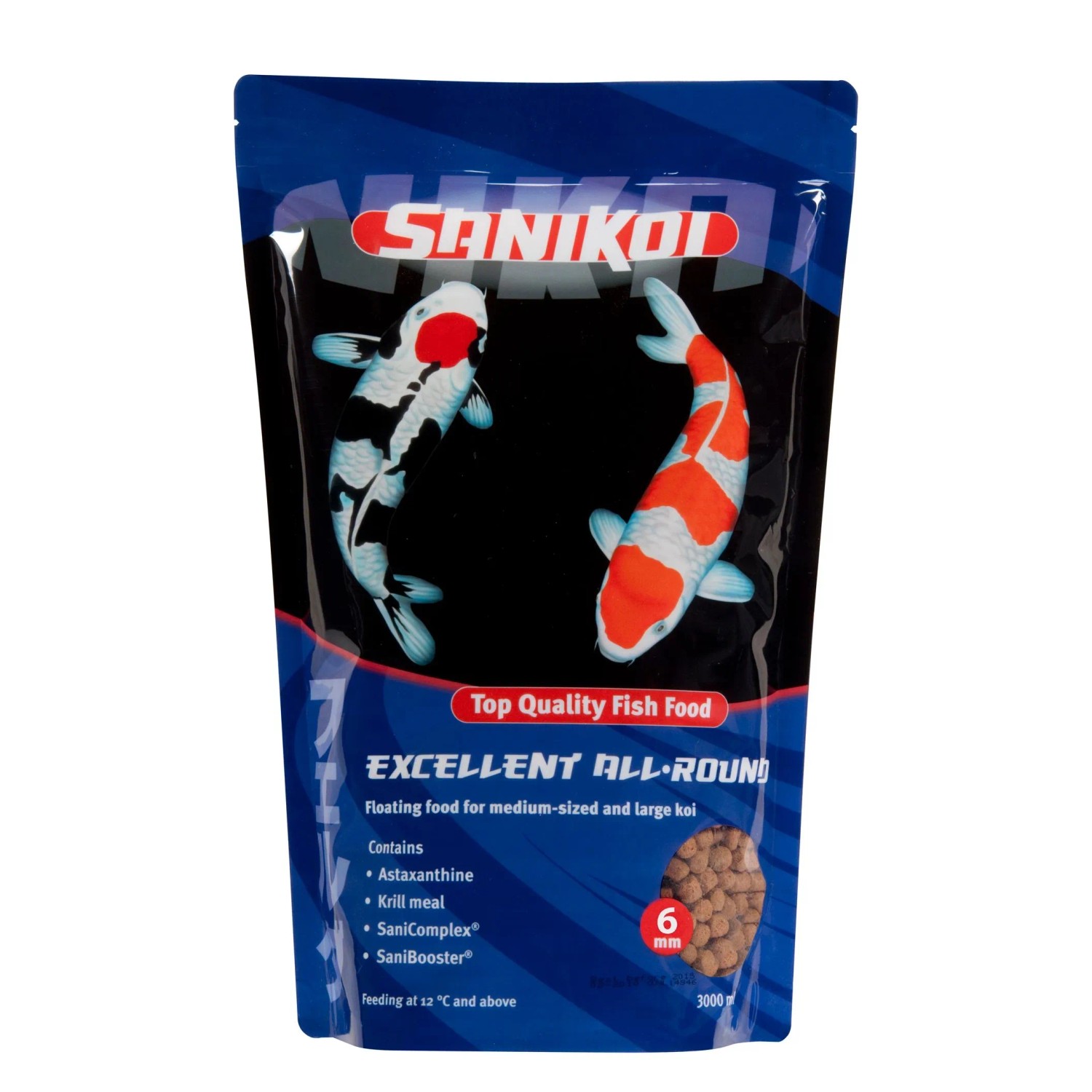Velda Fischfutter SaniKoi Excellent All Round 6 mm 3,