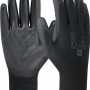 Schwarze LUX PU Arbeitshandschuhe, 3er Pack, Größe 10, für optimalen Schutz.