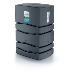Waterform Regentonne Aqua Tower 450 l Anthrazit