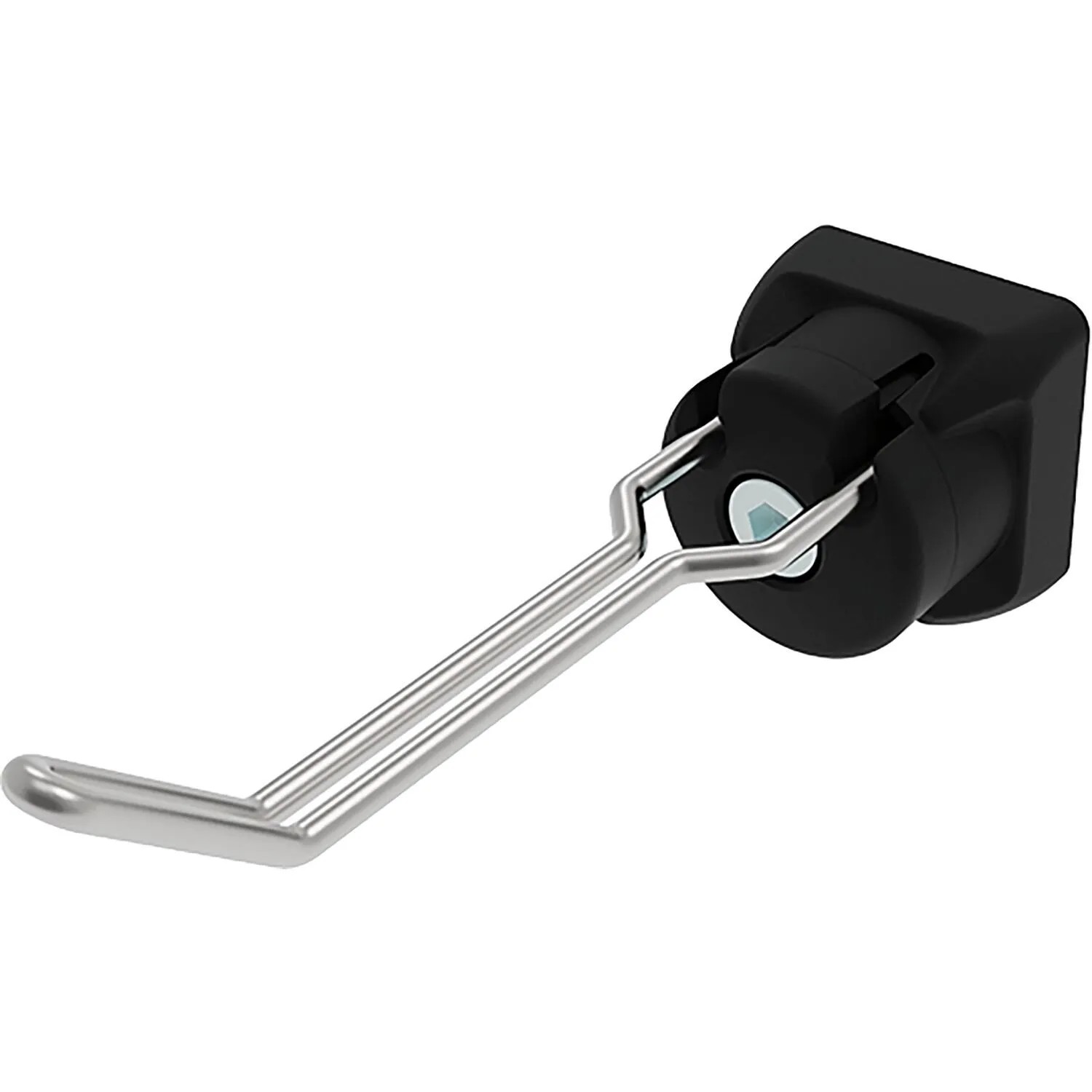 Fath Werkzeughalter FX66/27 Einzelhaken für Profil 40 Nut 8 Schwarz