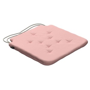 Rosa Stuhlkissen Christoph mit Bindebändern, Loneta Stoff, 42x41x3,5 cm.