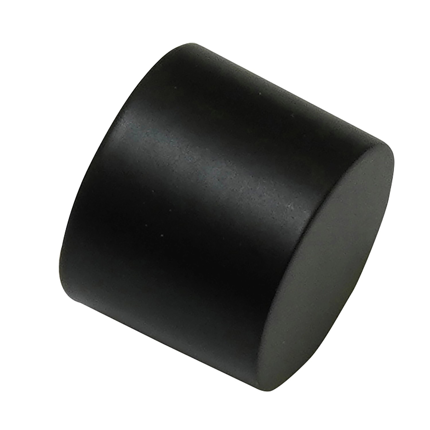 Gardinia Endstück Denver Kappe für Ø 25 mm Schwarz Matt günstig online kaufen