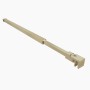 Gold gebürstete, ausziehbare Dusch-Stabilisierungsstange aus Edelstahl für Walk-in Duschen, 73-120cm.
