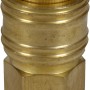 Einhell Schnellkupplung R 3/8 Innengewinde aus Messing für Kompressoren.