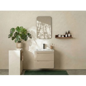Vente-unique Waschbeckenunterschrank Aruba Beige 60 cm