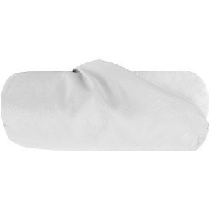 Hellgraue Nackenrolle „Ellen“ von Bestlivings, 15x40 cm, Kissenhülle für Sitzkissen & Gartenstuhl.