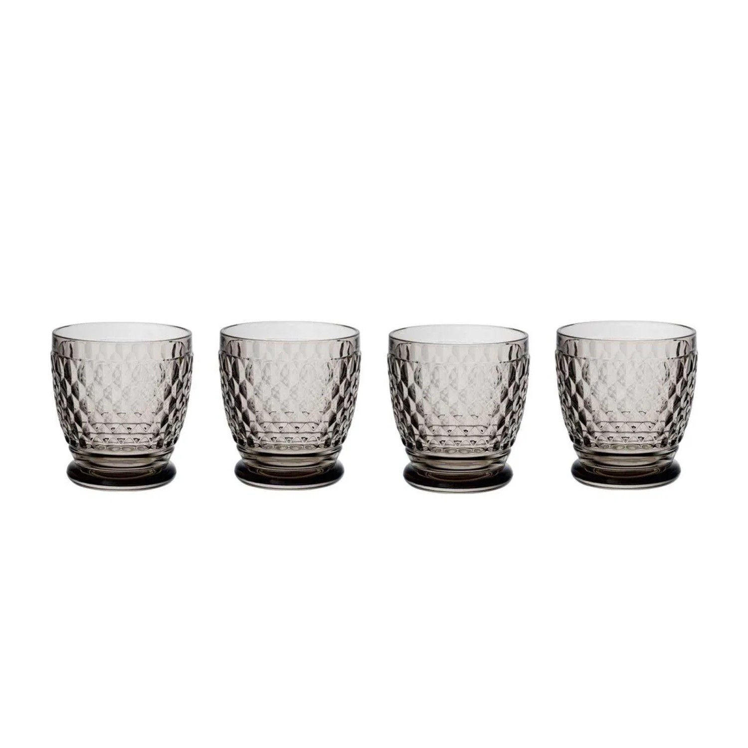 Villeroy & Boch Boston Coloured Becher 200 ml 4er Set Smoke