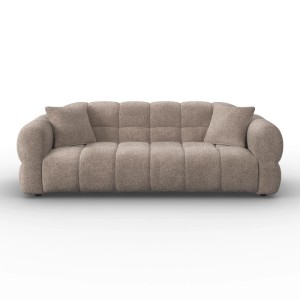 Bessagi Home Sofa Marie Chenille Braun