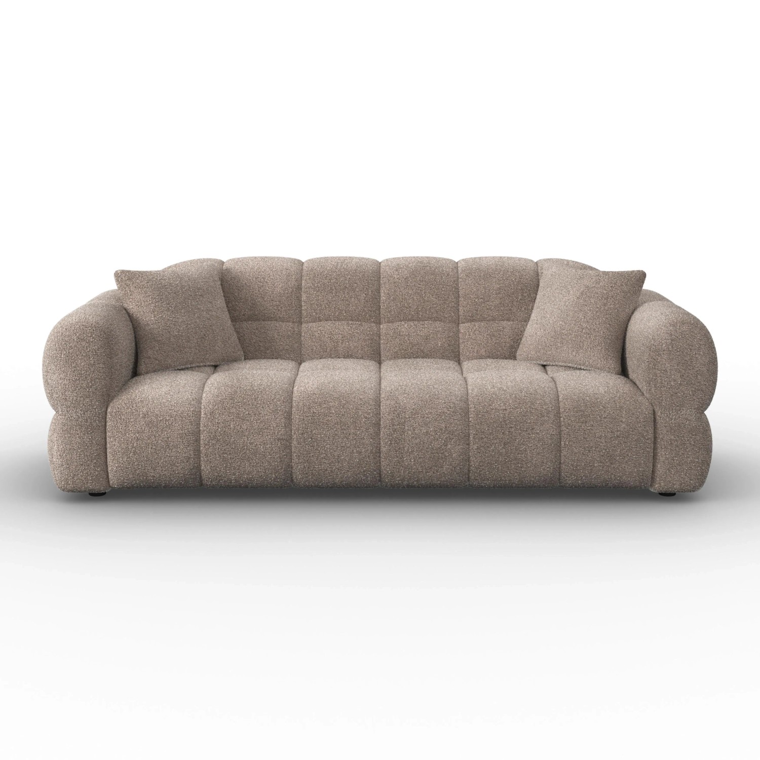 Bessagi Home Sofa Marie Chenille Braun