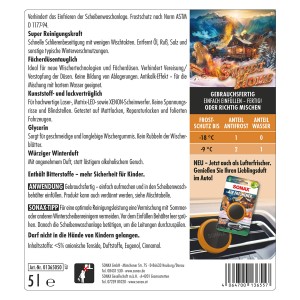Sonax Scheibenreiniger Sweet Home Antifrost 5L: Winterlicher Frostschutz für klare Sicht und Duft.