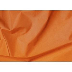 Orangefarbener Sitting Point Hocker Scuba (60 l) aus Polyester, Detailaufnahme des Stoffes.