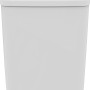 Weißer Ideal Standard Connect Air Aufputzspülkasten aus Kristallporzellan.