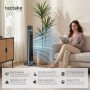 Tectake Turmventilator Arktis 90° Schwenkfunktion 3 Modi und 3 Geschwindigkeitsstufen  32 x 32 x 93 cm Anthrazit_2