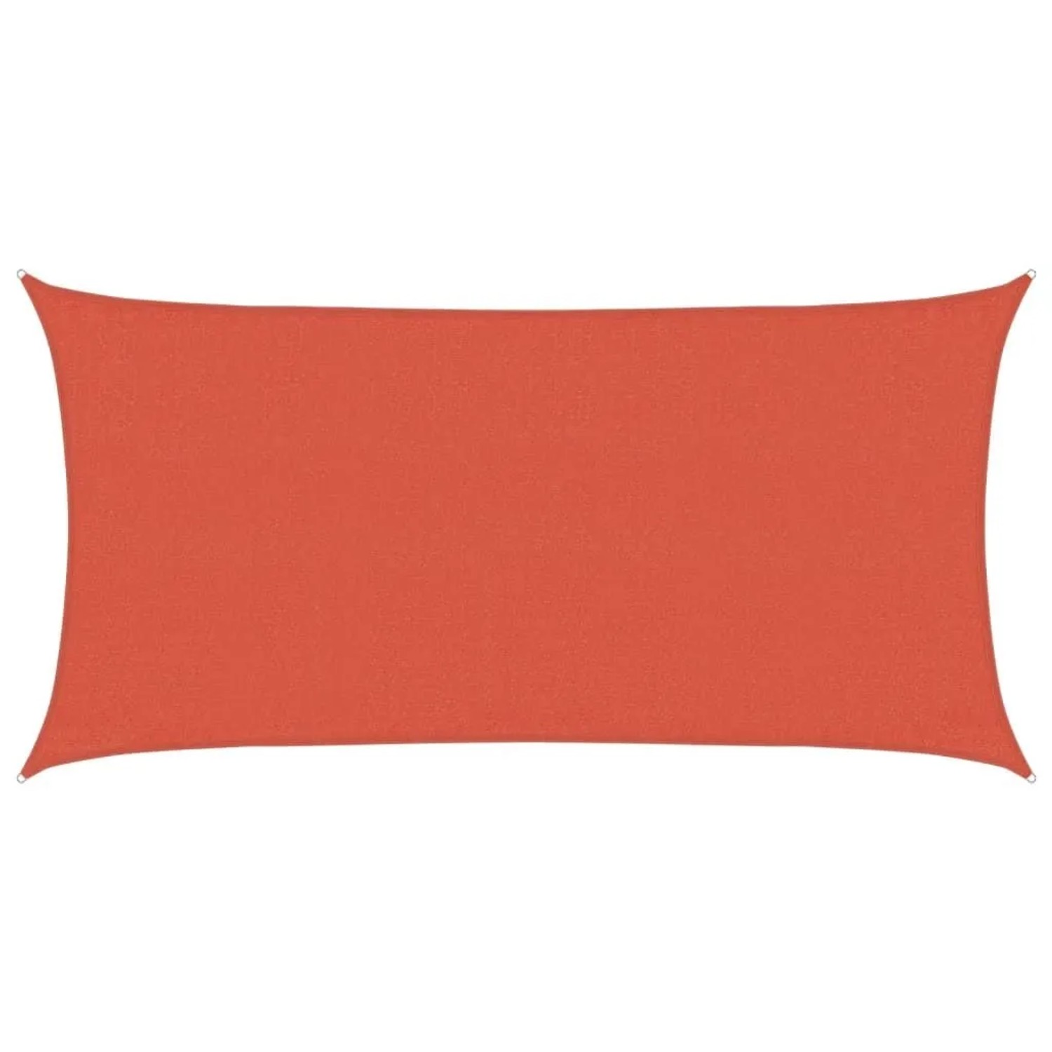 Furnicato Sonnensegel 160 G M² Terrakottarot 3x6 M Hdpe