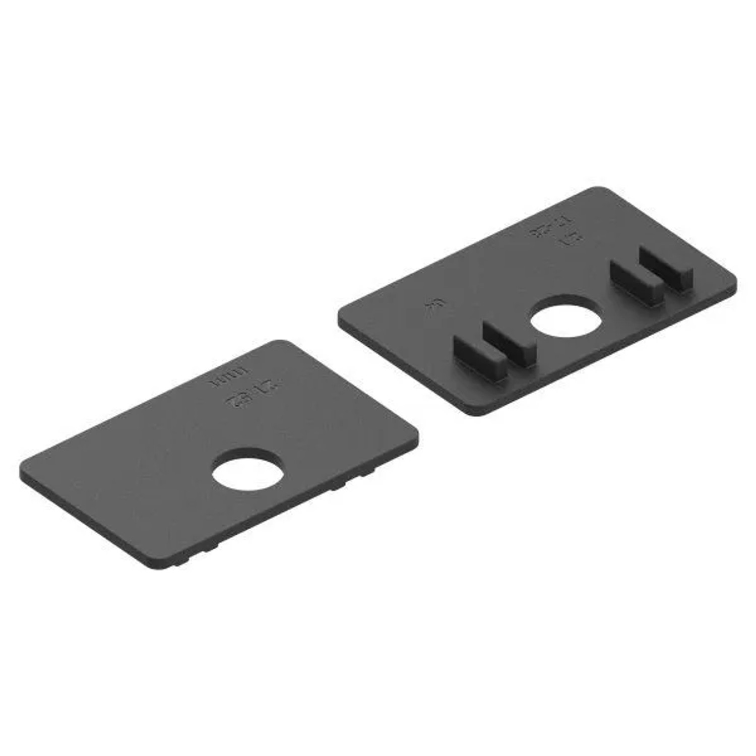 FeNau 1 Paar Gummis Zu Glasklemme 60x70x45 mm AbZ Für 21,52 mm Glas VSG