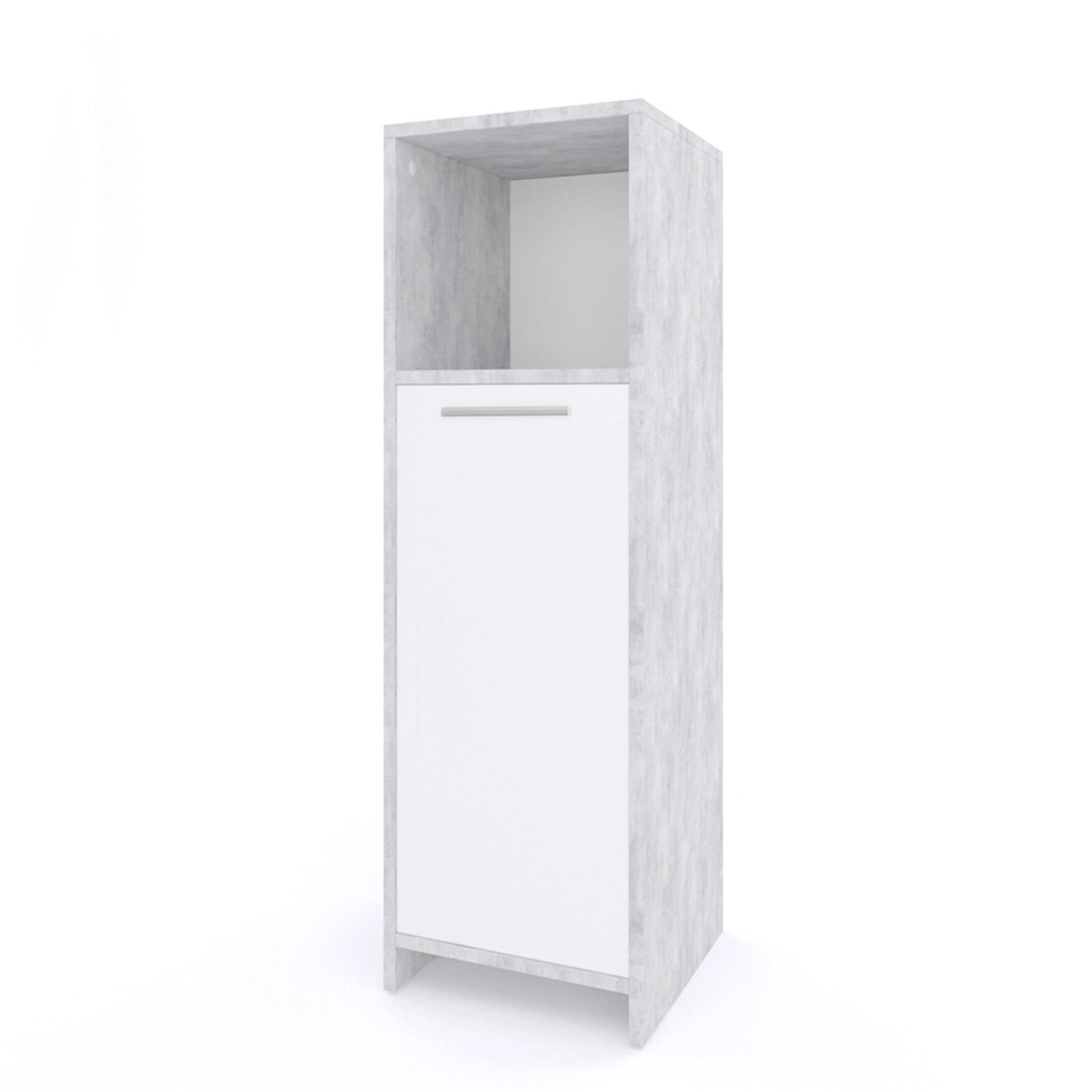 Thumbnail - Vicco Midischrank Kiko Beton/Weiß 30 x 95 cm