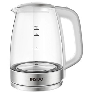 Insido Wasserkocher Olem Weiß ca. 1,7 l
