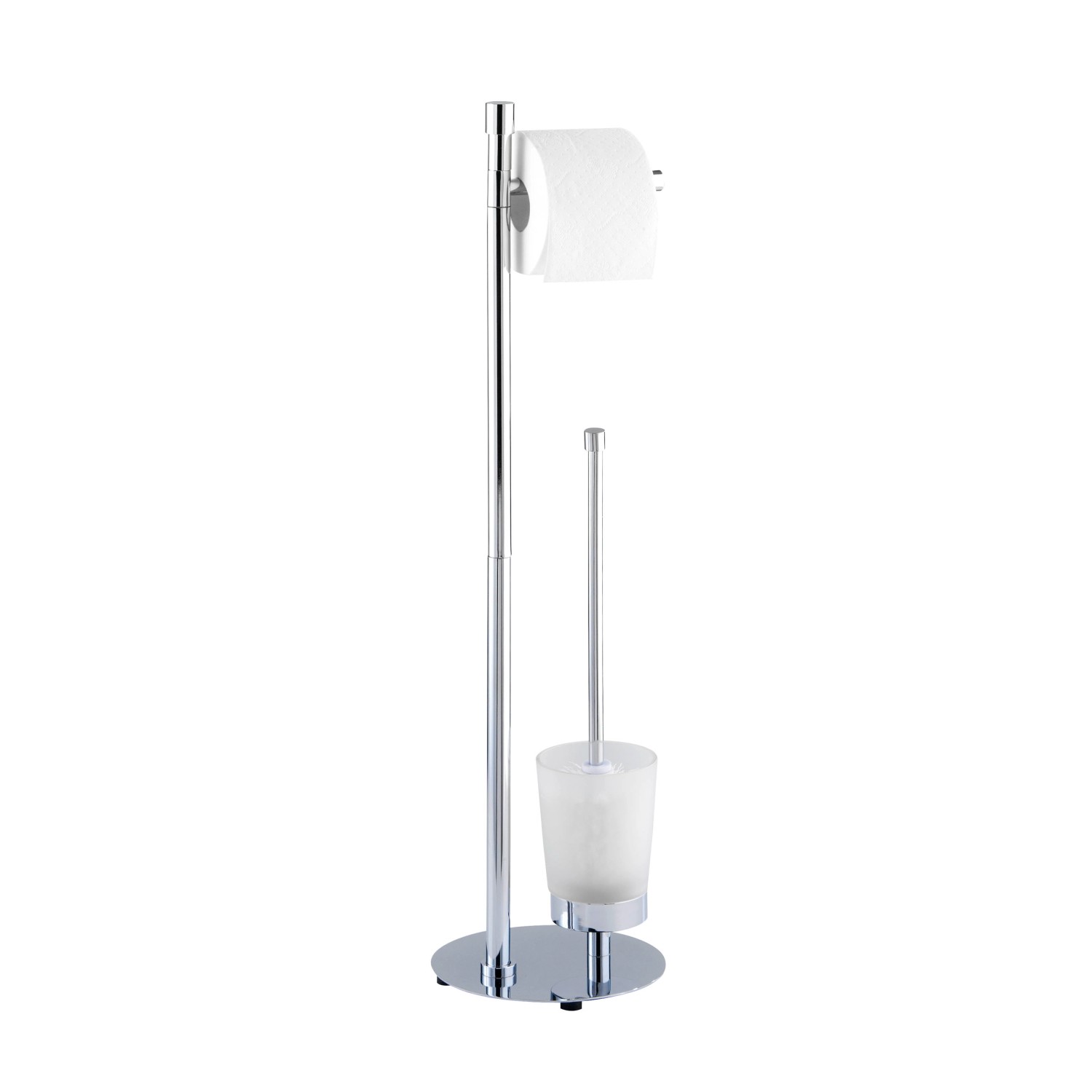 Wenko Stand WC-Garnitur Roma Chrom kaufen bei OBI | Toilettenbürstenhalter