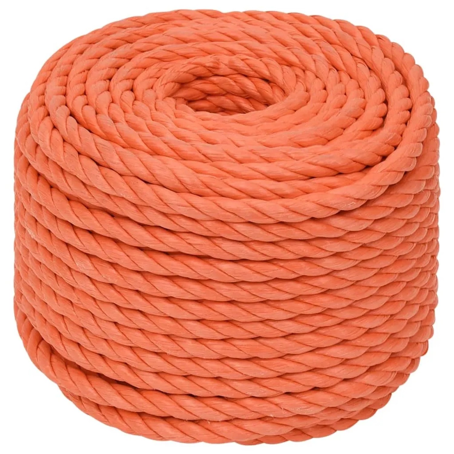 vidaXL Arbeitsseil Orange 12 mm 25 m Polypropylen 152938