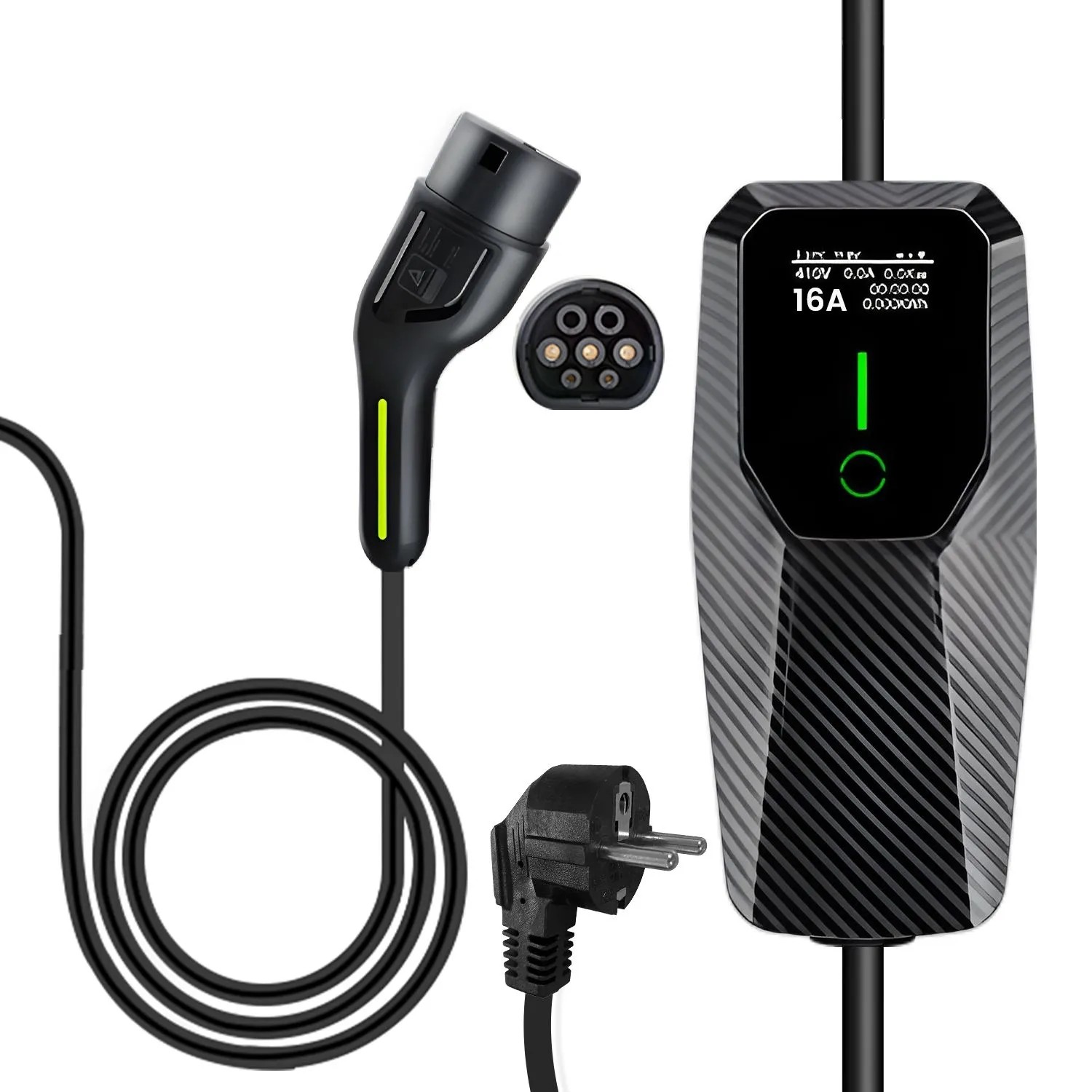 Junsun Typ 2 3Kw Tragbare Ev Ladegerät